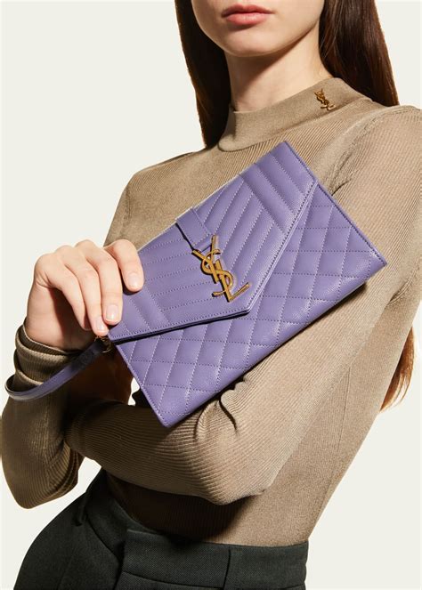 ysl clutch envelope